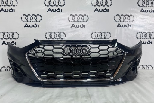 Передний бампер audi a4 b9 8w0 lift s-line 4xpdc хром oe 2020-2024