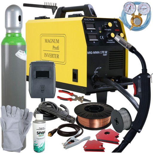 Зварювальний інвертор MIGOMAT 160 A MAG MMA Kit