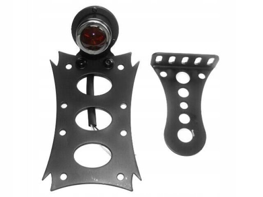 LA-278 - ЧОРНИЙ СВІТЛОДІОДНИЙ ЗАДНІЙ ЛІХТАР З ПІДСТАВКОЮ