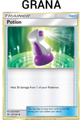 Karta Pokemon Potion (SUM 127) 127/149