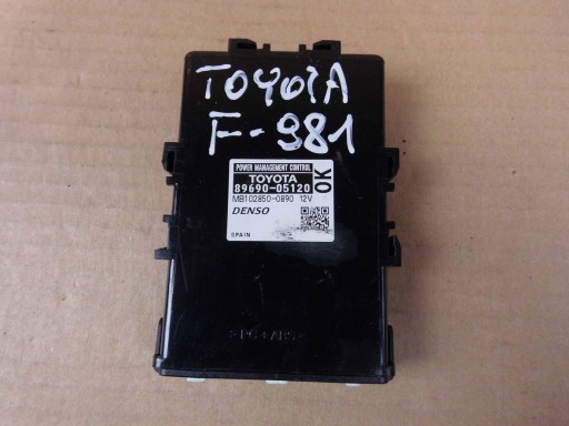 Toyota Avensis T270 T27 module control unit 89690-05120