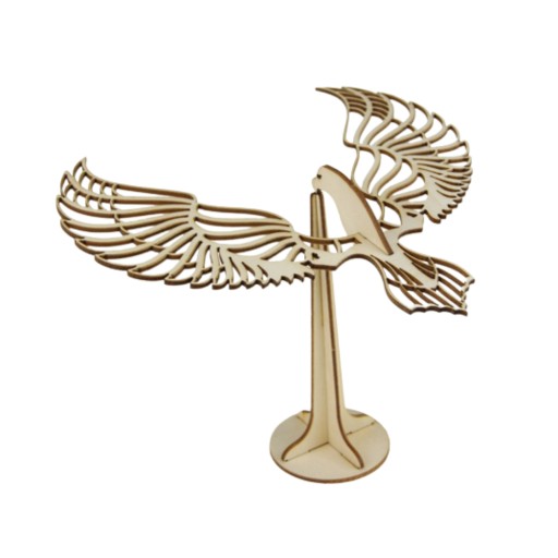 ДЕРЕВ'ЯНА ПТАШКА-БАЛАНСИР - ДЛЯ ЗБОРУ, ДЕКОРАЦІЇ