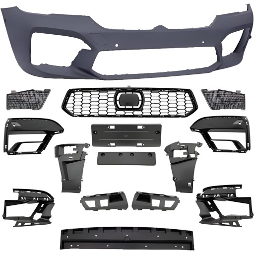 Бампер BMW 5 (G30) LCI 20->>