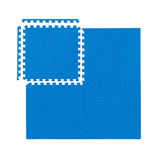 Килимок для пазлів із пінопласту 61x61x1,2 см СИНІЙ