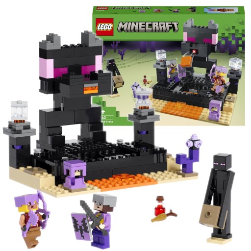 Lego Minecraft Arena Endu 21242 13140581430 - Allegro.pl