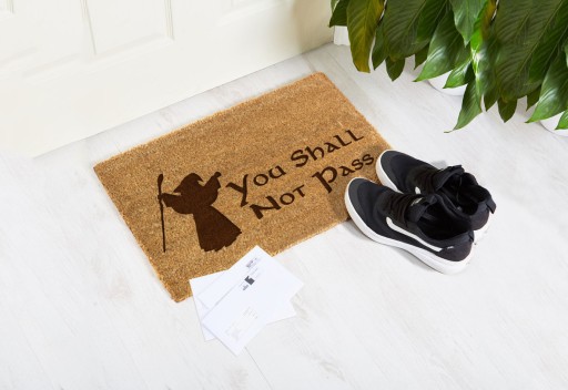 You Shall Not Pass Funny Doormat