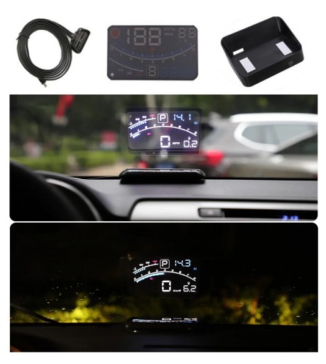 HUD ДИСПЛЕЙ ПРОЕКТОР НА СТЕКЛО 5.5