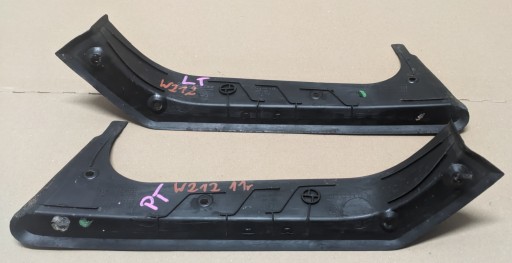 MERCEDES W212 3.0 CDI 11R cover boot left right KOMPLET