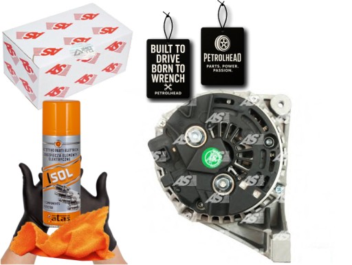 ASPA0061(P)#ECS-PCP+K - Генератор volvo c70 2.5 98-00 as-pl #petrolhead pro+ kit4