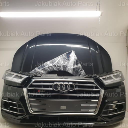 AUDI SQ5 80A БАМПЕР КАПОТНА ЛАМПА КОМПЛЕКТАЦІЯ ПЕРЕДНЯ FULL LED