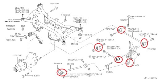 Nissan X-Trail T30 Tuleja Zawieszenie Komplet Tył Za 450 Zł Z Komorów - Allegro.pl - (9156072290)