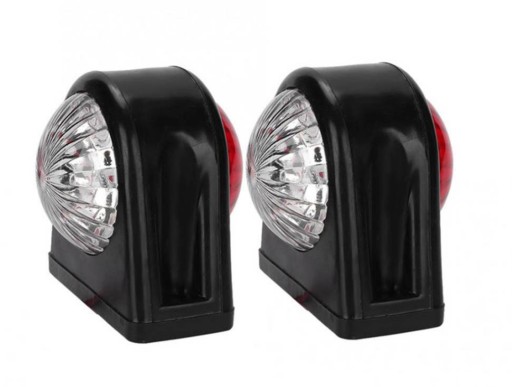 СВЕТОДИОДНЫЕ БОКОВЫЕ ЗАДНИЕ ГАБАРИТНЫЕ ОГНИ 10-30V ДВУХСТОРОННИЕ