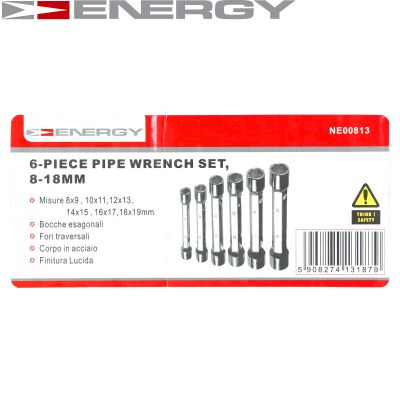 ГАЙКОВІ ТРУБЧАТИ 8-17MM HQ 6-CT