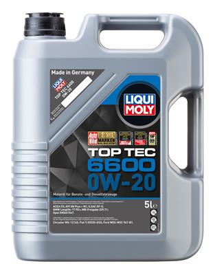 Масло Liqui MOLY 0W20 5L Top TEC 6600 SP C5 GF-61