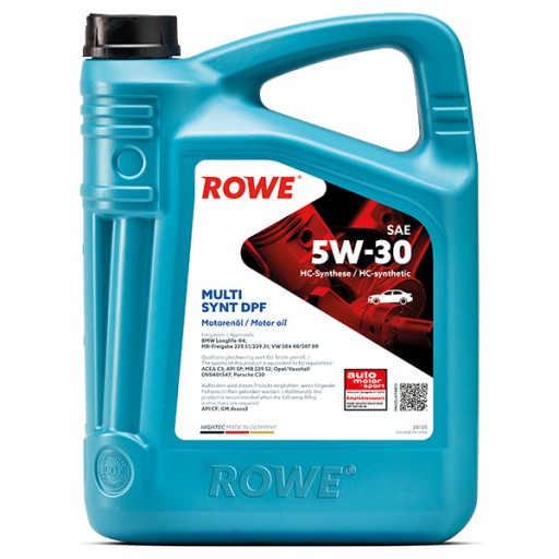 ROWE 5w30 DPF 504/507 LL04 5+1L =6L