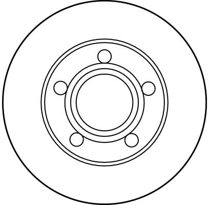 DF2651 - ГАЛЬМІВНИЙ ДИСК. AUDI A6 94- ,VW PASSAT 96- ЗАД