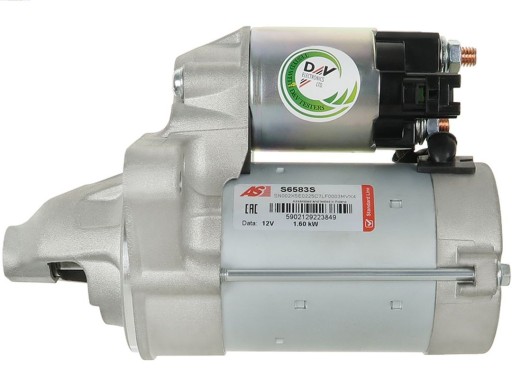 Стартер toyota hilux 2.7 01/2004-12/2009 as-pl s6583s