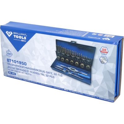 Набор для нарезания резьбы KS Tools BT101950