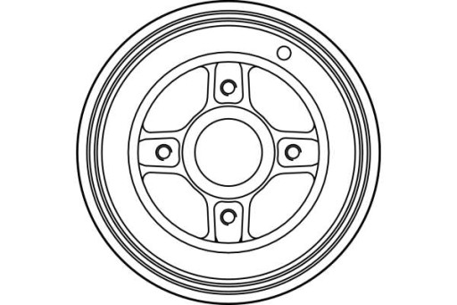 DB4214 - БАРАБАН ХЭМ. DACIA СЗАДИ ЛОГАН МЕГАН TWINGO 1 4-1 6