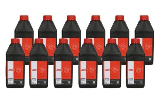 Тормозная жидкость ABE BF DOT4 1л НАБОР