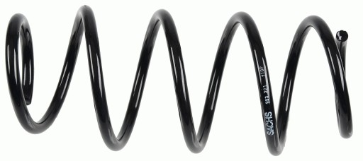 993 221 - Пружина sachs в комплекті vw p. поло 1.2 1.4tdi 10/01-