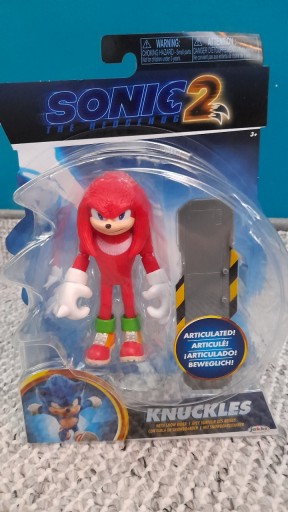 Bonecos do Filme Sonic 2 Knucles Original Lacrado Jakks Pacific