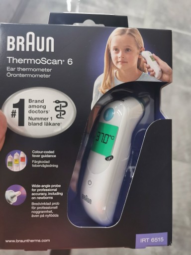 Braun ThermoScan 7+ örontermometer IRT6525NOEE