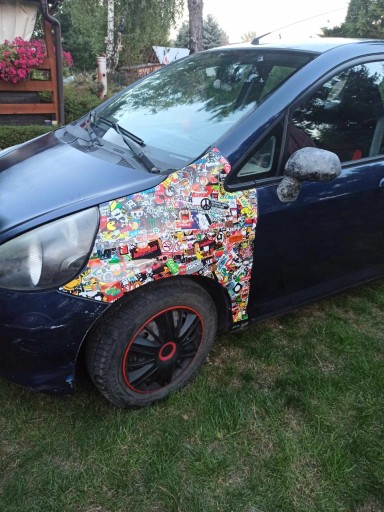 StickerBomb - Sticker Bomb folie 1x1m 700kč. Vytištěno na