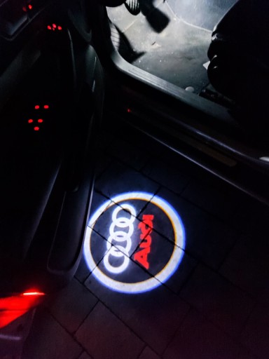 1 stücke led autotür willkommen licht laser projektor logo geister schatten  licht für audi a4 b6 b8 b7 a6 c5 c6 c7 a3 a5 q3 q5 q7