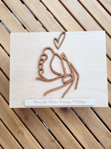 Сувенірна коробка на хрестини або день народження