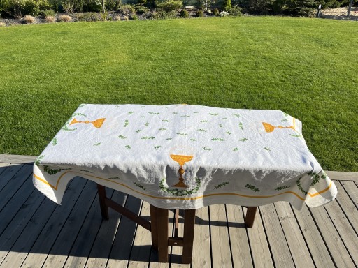 Скатертина причастя прикраси столу причастя