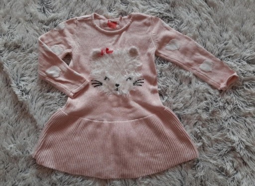 Рожеве плаття 98/104 Ось тепла киця