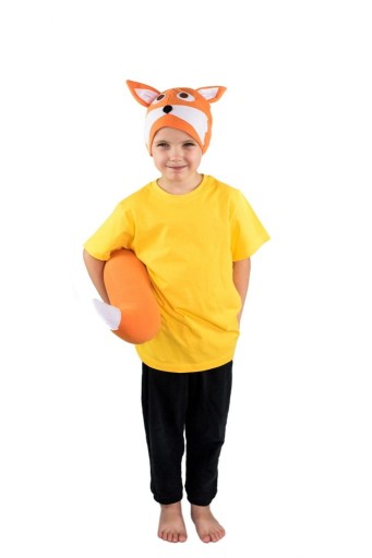 Костюм лисиці, костюм лисиці, шапка і хвіст