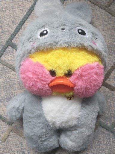 Лалафанфан жовта оригінальна качка з новою піжамою