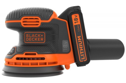 BD эксцентриковая шлифовальная машина 18V 1x1. 5Ah