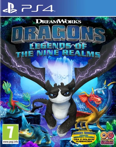 Jeźdźcy Smoków Legendy Dziewięciu Światów PS4 Dragons Legends of the Nine