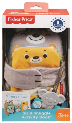 Книга Fisher-Price М'які тварини GJD37