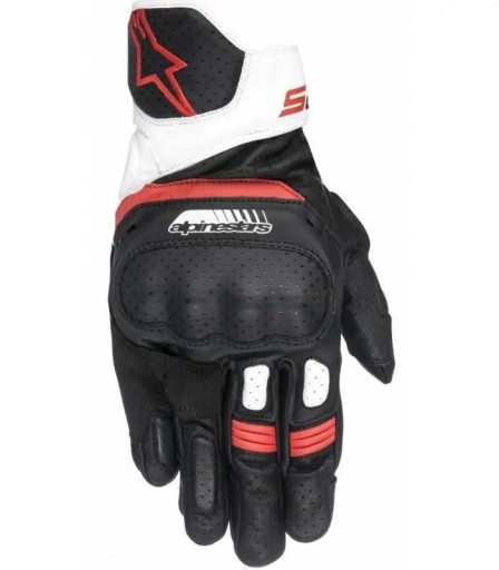 Рукавички SP-5 ALPINESTARS (чорні/білі/червоні, розмір XL)