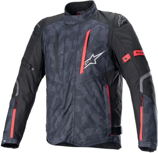 Куртка RX-5 DRYSTAR, ALPINESTARS (черный/маска/красный, размер 2XL)