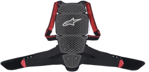 chrbticový chránič Nucleon KR-CELL, ALPINESTARS (čierny/sivý/červený, veľ. M)