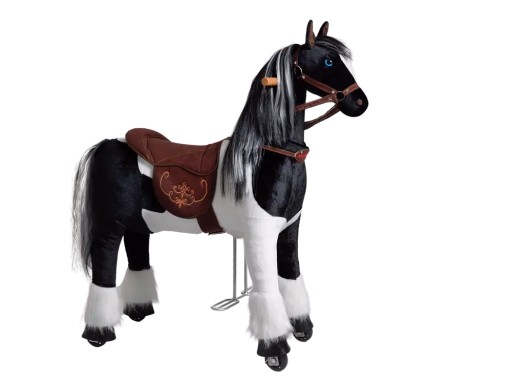 Механічний верховий кінь Понні Доміно М