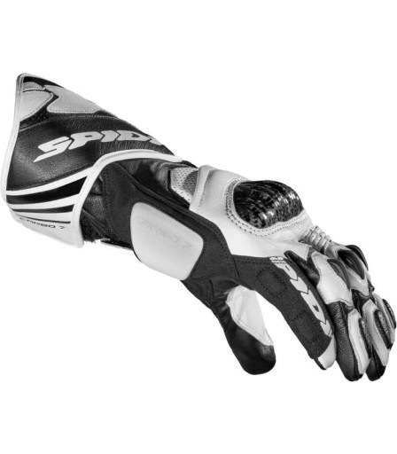 Перчатки CARBO 7, SPIDI (белый/черный, размер М)