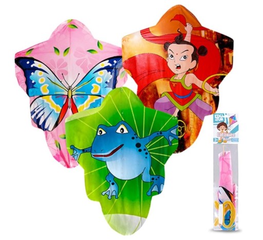 Різнокольоровий повітряний змій 47 х 36 х 0,5 см