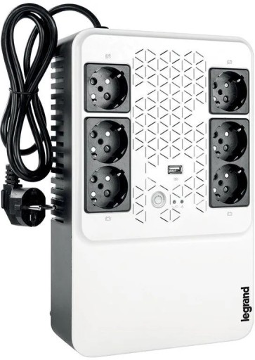 2 блока питания legrand ups keor multiplug 600 310083 600 ва 360 вт usb 4+2 fr