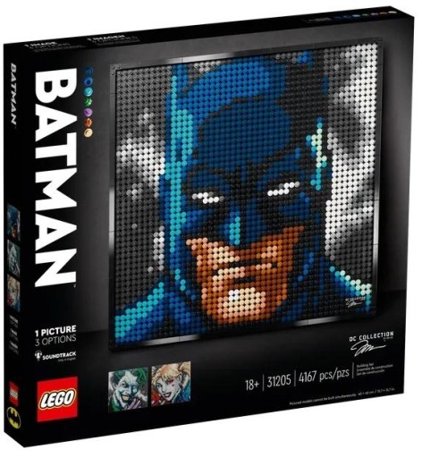 LEGO ART 31205 BATMAN JIMA LEE - KOLEKCJA SUPER HEROES DC 4167 ELEMENTÓW