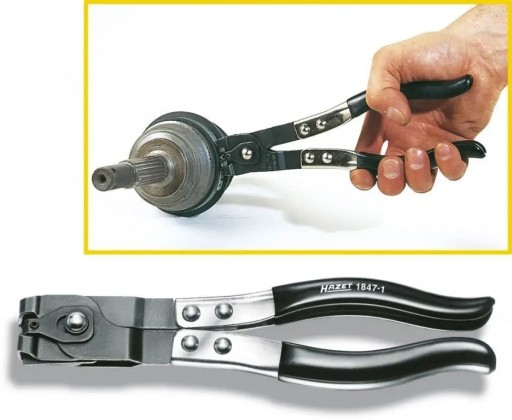 ОБТИСКНІ КЛІЩІ ДЛЯ ГНУЧКИХ ОБОЛОНОК