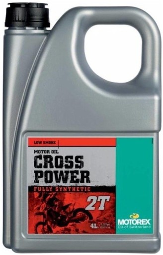 MOTOREX CROSS POWER 2T НИЗКОДЫМНЫЙ 4Л