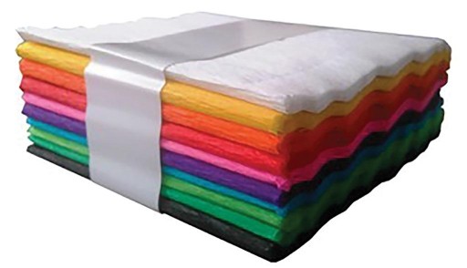 М'ятий цигарковий папір Multicolor interprint