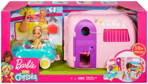 Лялька-трансформер Barbie Chelsea Auto FXG90