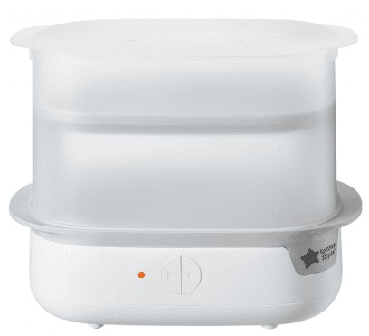 Електричний паровий стерилізатор Tommee Tippee Advanced + корзина для підгузників Sangenic Twist \u0026 Click